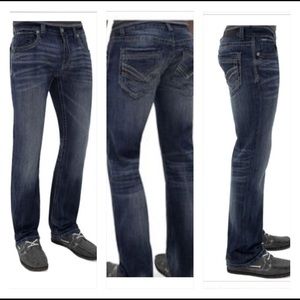 BUCKLE BLACK Three Straight Stretch Men's Jeans 27